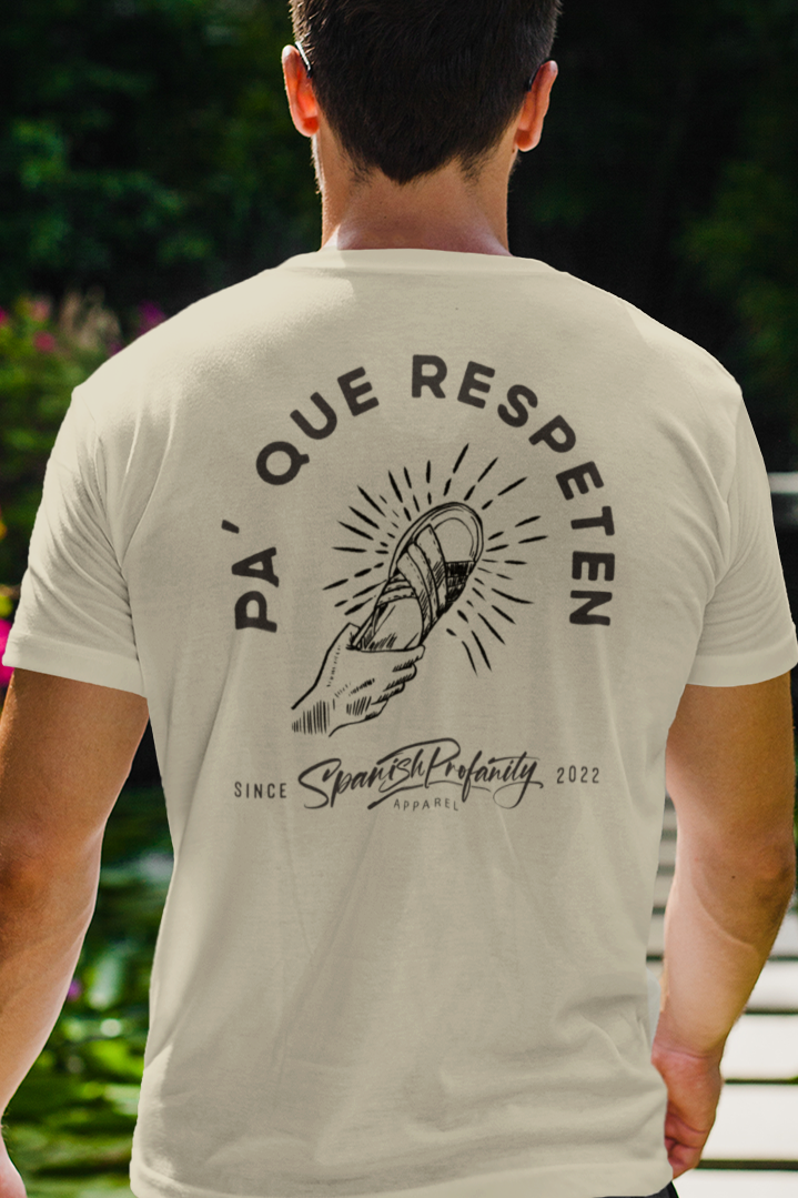 Pa' Que Respeten Ivory Short Sleeve Unisex Tee