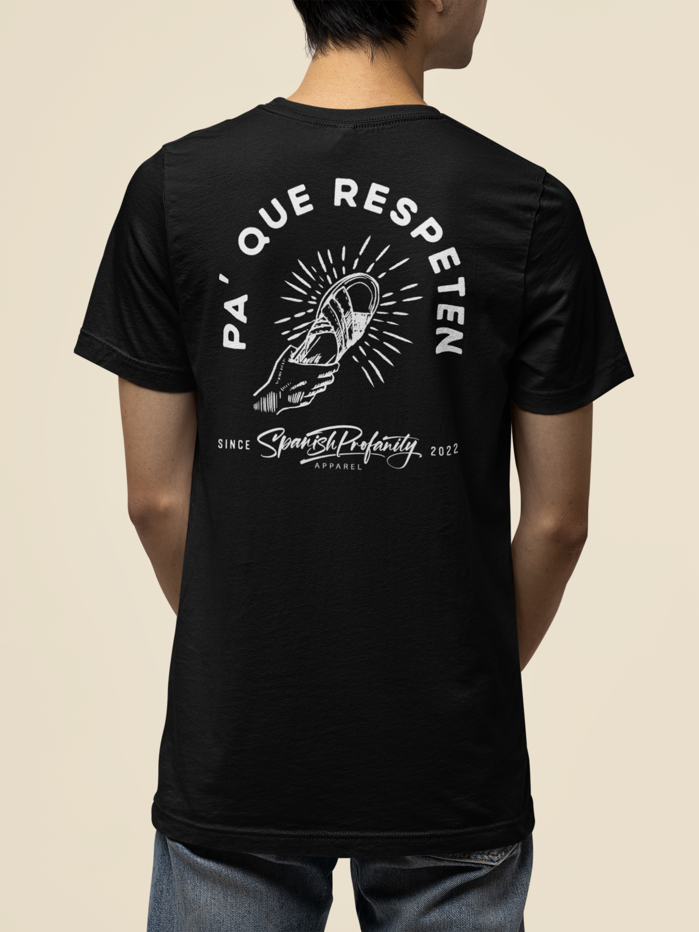 Pa' Que Respeten Black Short Sleeve Unisex Tee