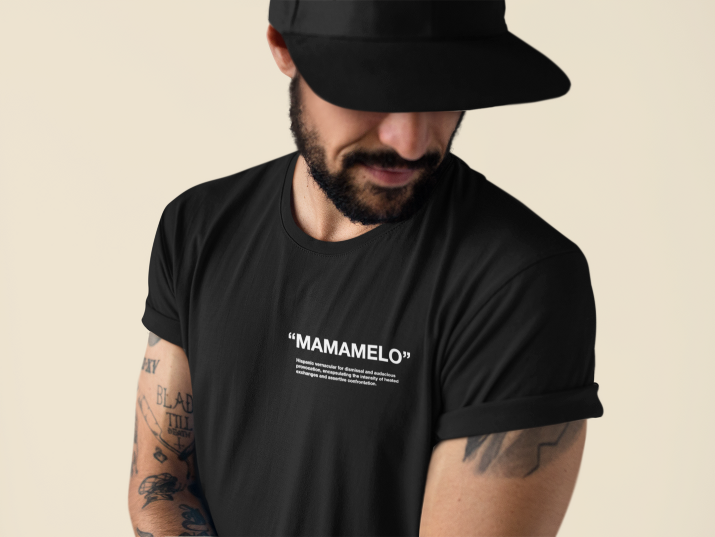 Mamamelo Black Short Sleeve Unisex Tee