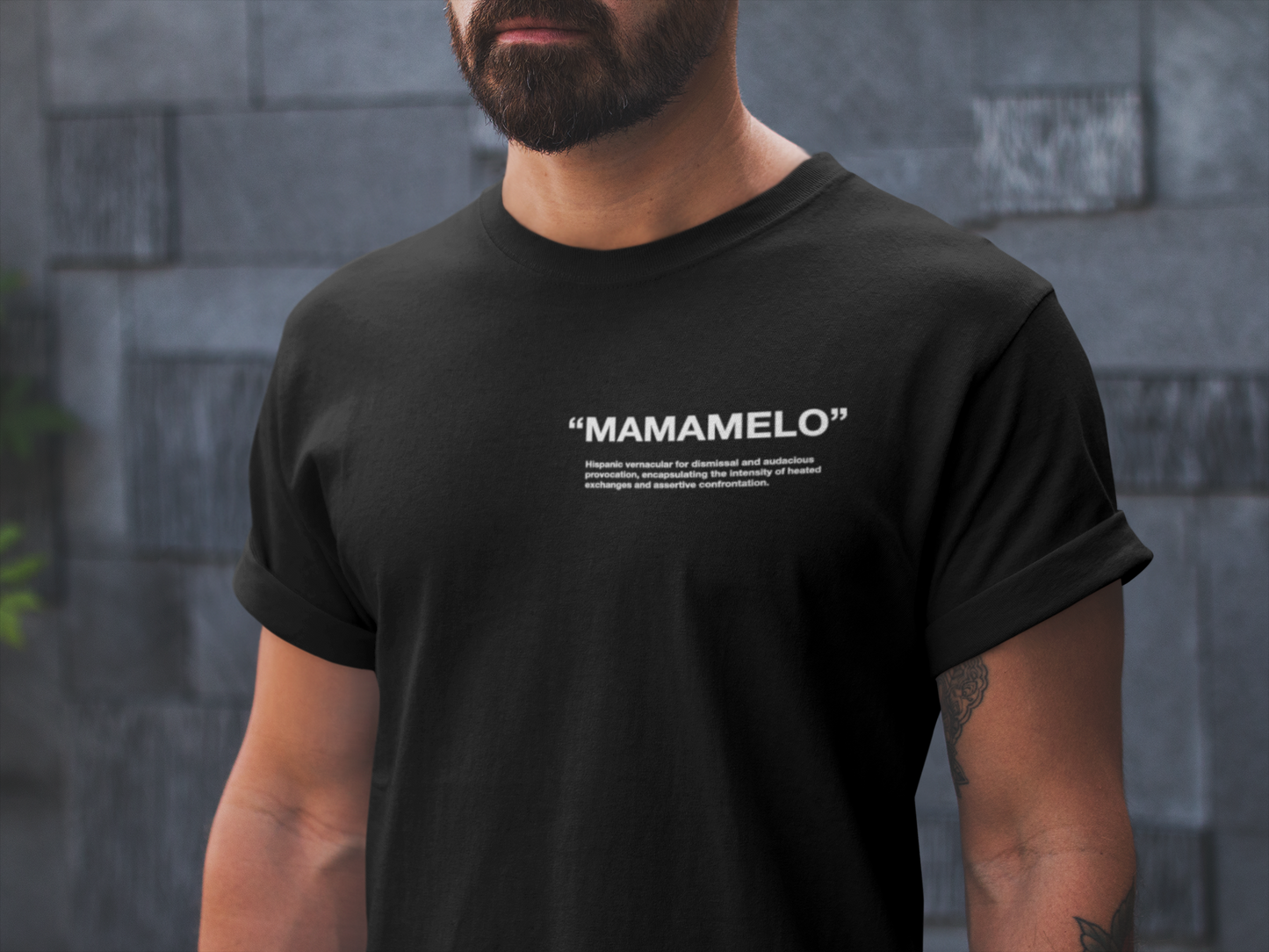 Mamamelo Black Short Sleeve Unisex Tee