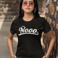 Ñooo Black Short Sleeve Unisex Tee