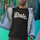 Dale Black Short Sleeve Unisex Tee