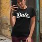 Dale Black Short Sleeve Unisex Tee