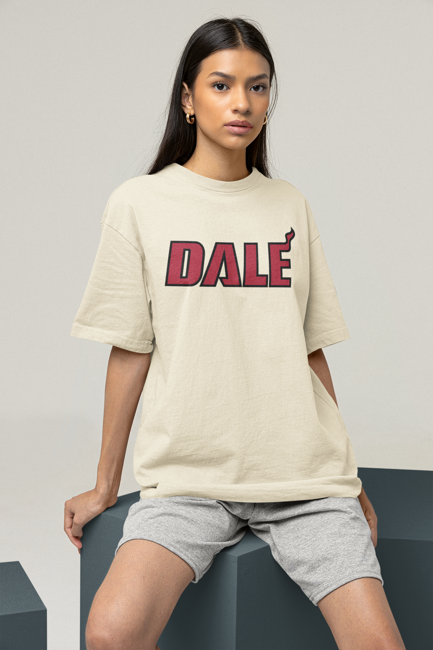 Dale Heat Style Ivory Short Sleeve Unisex Tee